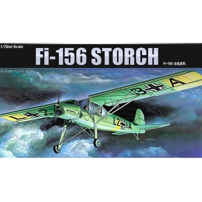 Academy Plastikový model letadla 12459 Fi 156 Storch 1:72