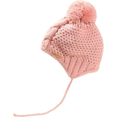 dětská pletená čepice Pletex H116 Pudrově růžová