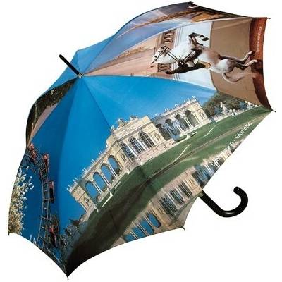 Doppler Klimt ""Wien"" palicový vystreľovací dáždnik
