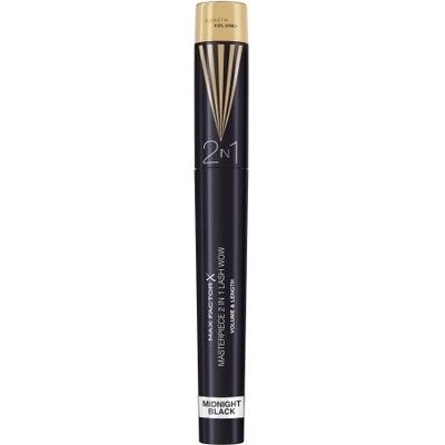 MAX Factor Masterpiece 2 In 1 Lash Wow спирала за дължина и обем на миглите 7 ml нюанс Midnight Black