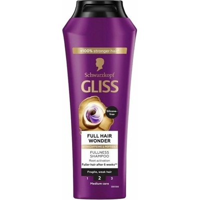 Gliss Kur vlasový šampón Full Hair Wonder 250 ml