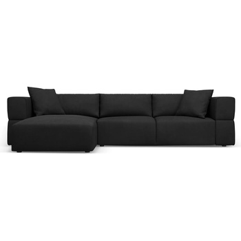 Milo Casa Черен ъглов диван, ляв ъгъл Esther - Milo Casa (MIL_LC_143_F1_ESTHER8)