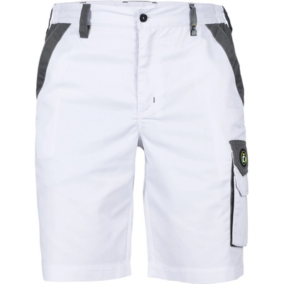 Cerva MAX ECO STRETCH šortky biela