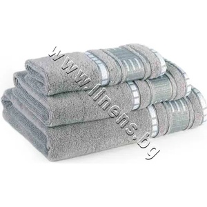 Dilios Хавлиена кърпа Dilios Атина Сиво, p/n 20922223331 - Хавлиена кърпа от Памук 450 гр/м2 (20922223331)