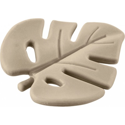 Zopa silikon kousátko Leaf Sand Beige