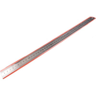 Kovové pravítko délka 50 cm Varianta: barva nikl, Balení: 1 ks