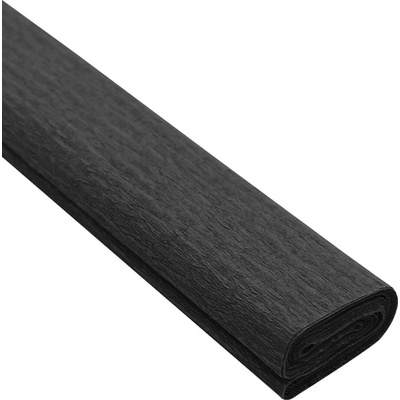 Krepový papier JUNIOR - čierny 30