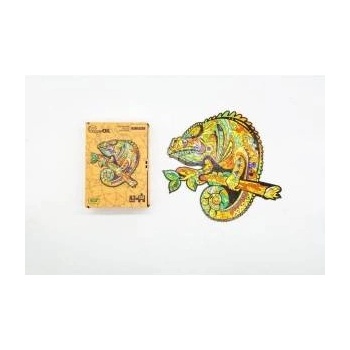 PuzzleOK Wooden puzzles eco 130 Chameleon A3