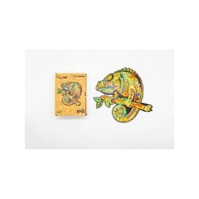PuzzleOK Wooden puzzles eco 130 Chameleon A3