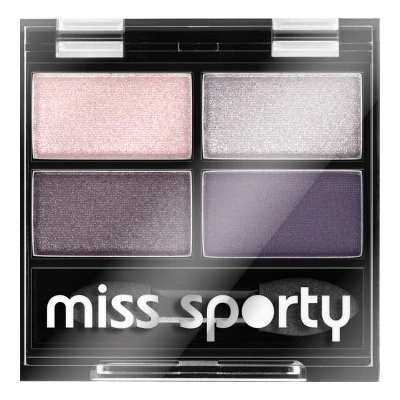 Miss Sporty Studio Colour Quattro Eye Shadow 402 Smoky Green Eyes štvorité očné tiene 5 g