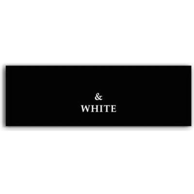 Fotoobraz 150x55 cm panorama black & white