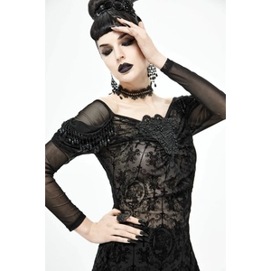 Devil fashion дамска тениска с дълъг ръкав devil fashion - tt169