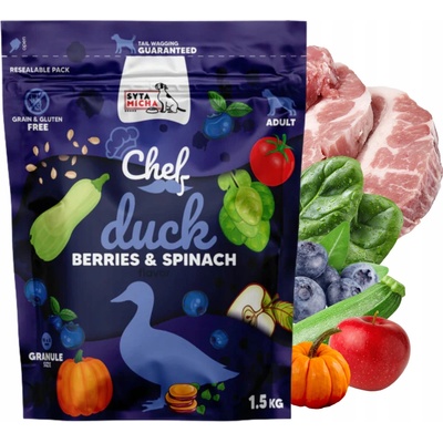 Syta Micha Chef Duck berries and spinach 1,5 kg