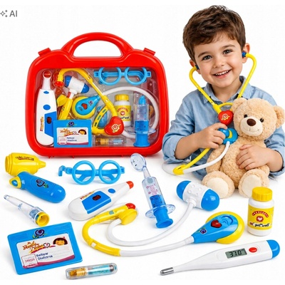Joko Lékařský kufřík s příslušenstvímmisiada plastový vícebarevný pro děti od Věk 3+