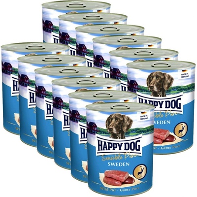 Happy Dog Wild Pur Sweden divina 12 x 800 g