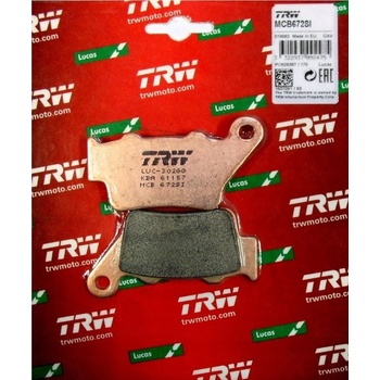 BRZDOVÉ DOŠTIČKY ZADNÉ YAMAHA WR 125 R X 2009-2017