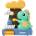 Smart Baby Детска играчка за баня Smart Baby - Динозавърче (ACT132)