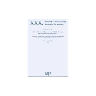 XXX. Karlovarské právnické dny
