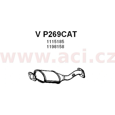 Katalyzátor ACI V P269CAT