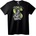 NOONEBRAND Тениска Градски Графити Артист - XL, Black