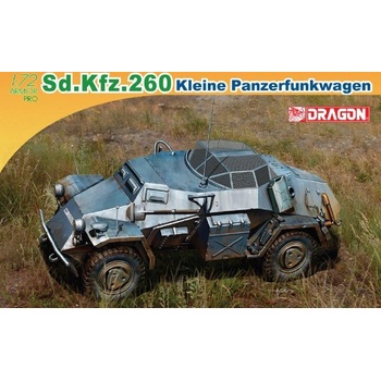 Dragon Model Kit military 7446 Sd.Kfz.260 KLEINER PANZERFUNKWAGEN 34-7446 1:72