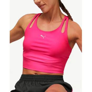PUMA Dare To Hooded Cropped Top Grey