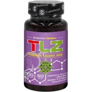 Cvetita Herbal TLZ | Tribulus Leuzea Zinc [100 Таблетки]