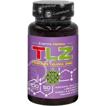 Image 1 of Cvetita Herbal TLZ | Tribulus Leuzea Zinc [100 Таблетки]