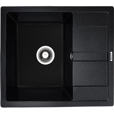 ELEFANT Гранитна кухненска мивка aria 5851 - черен металик (aria 5851)