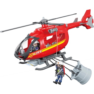 Wiky Helikoptéra hasiči s efektmi 38cm