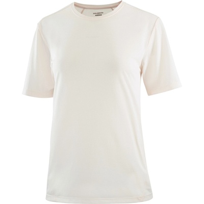 Salomon Дамска тениска Salomon Women's SHKout Core S/S Running shirt - Whisper White (916-3937-0612)