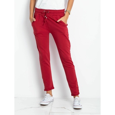 BASIC Feel Good Sweatpants-RV-DR-3698.09X-burgundy