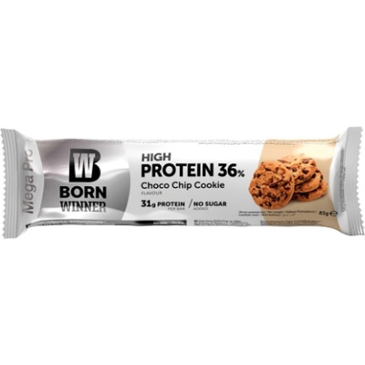 Born Winner Mega Pro 36% High Protein Bar [85 грама] Chocolate Chip Cookie Dough