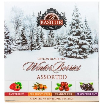 Basilur Winter Berries Assorted 40 ks