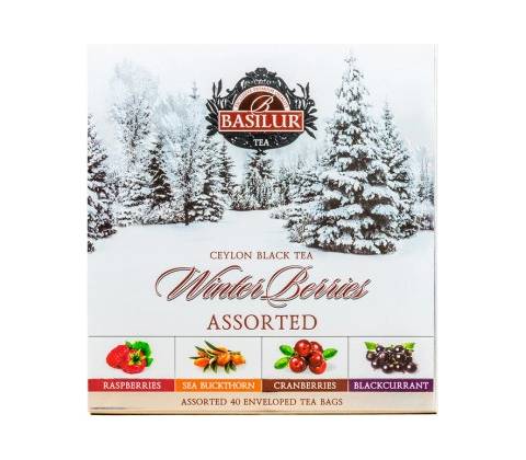Basilur Winter Berries Assorted 40 ks
