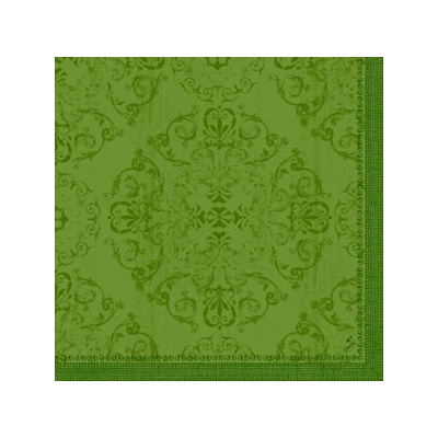Duni Opulent listovo zelené servítky 40x40cm 45ks