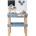 Ginger Home Детска Дървена Работилница с Инструменти, GINGER HOME, Синя, 46х26х67cm (W03D242C)