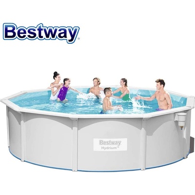 Bestway Сглобяем басейн BESTWAY 56384, Ø 460 x 120 см, 17 430 л (3552839)