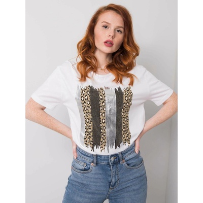 T shirt HB TS 3046.55P white šedá