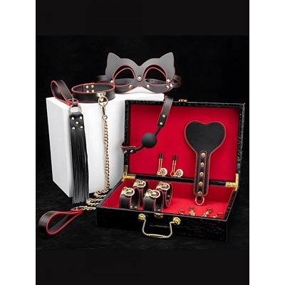 Vibrátory.cz | BDSM sada Royal Luxury Red Bez kufříku