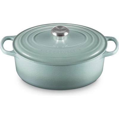 Le Creuset Съдове за готвене SIGNATURE 29 см, 4, 7 л, овална форма, SEA SALT, чугун, Le Creuset (LECR21178297174430)