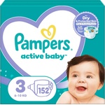 Pampers ActiveB Mega Box S3 (152 бр. /FOL)