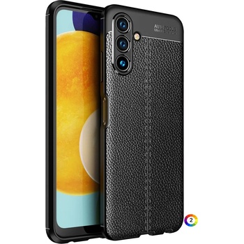 Samsung Galaxy A13 5G / A04s 4G Удароустойчив Litchi Skin Калъф и Протектор