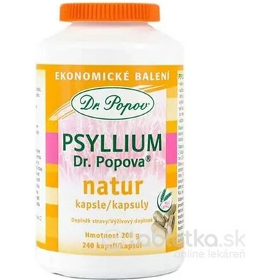 Dr.Popov Psyllium 240 kapsúl