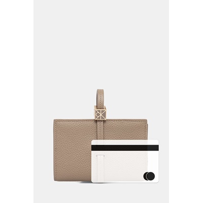 Calvin Klein портфейл дамски от кожа (LV04F1130G)