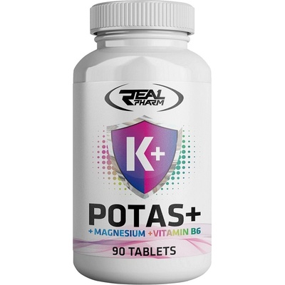 REAL PHARM Potas+Magnez+B6, 90 Tablets