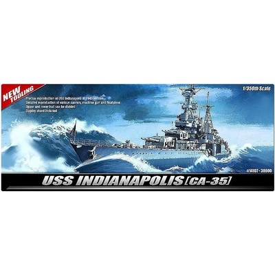 Academy USS Indianapolis CA-35 1:350 (14107)