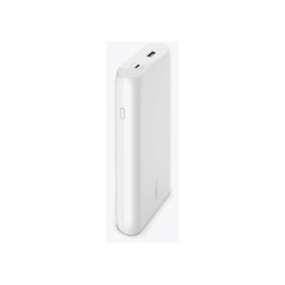 Apple Belkin BOOST CHARGE (20000 mAH) 30W POWER DELIVERY POWER BANK - White (BPB002btWT)