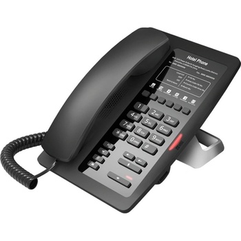 Fanvil VoIP телефон Fanvil H3W, 2 SIP акаунта, 2x 10/100 Mbps LAN порта, PoE, Wi-Fi, черен