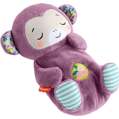 Mattel Плюшена играчка Fisher Price Soothe & Snuggle - Маймунка, лилава (JLH41)